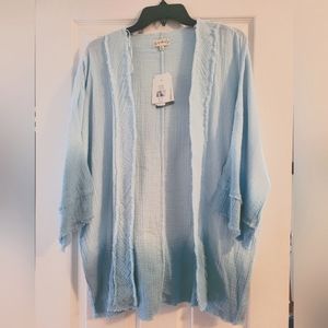 Wonderly open front cardigan